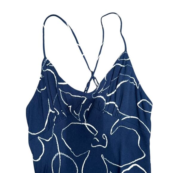 Madewell Layton Slip Dress in Blue, Size US 4 - Picture 5 of 8
